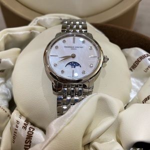 Frederique Constant Moonphase Diamon Watch